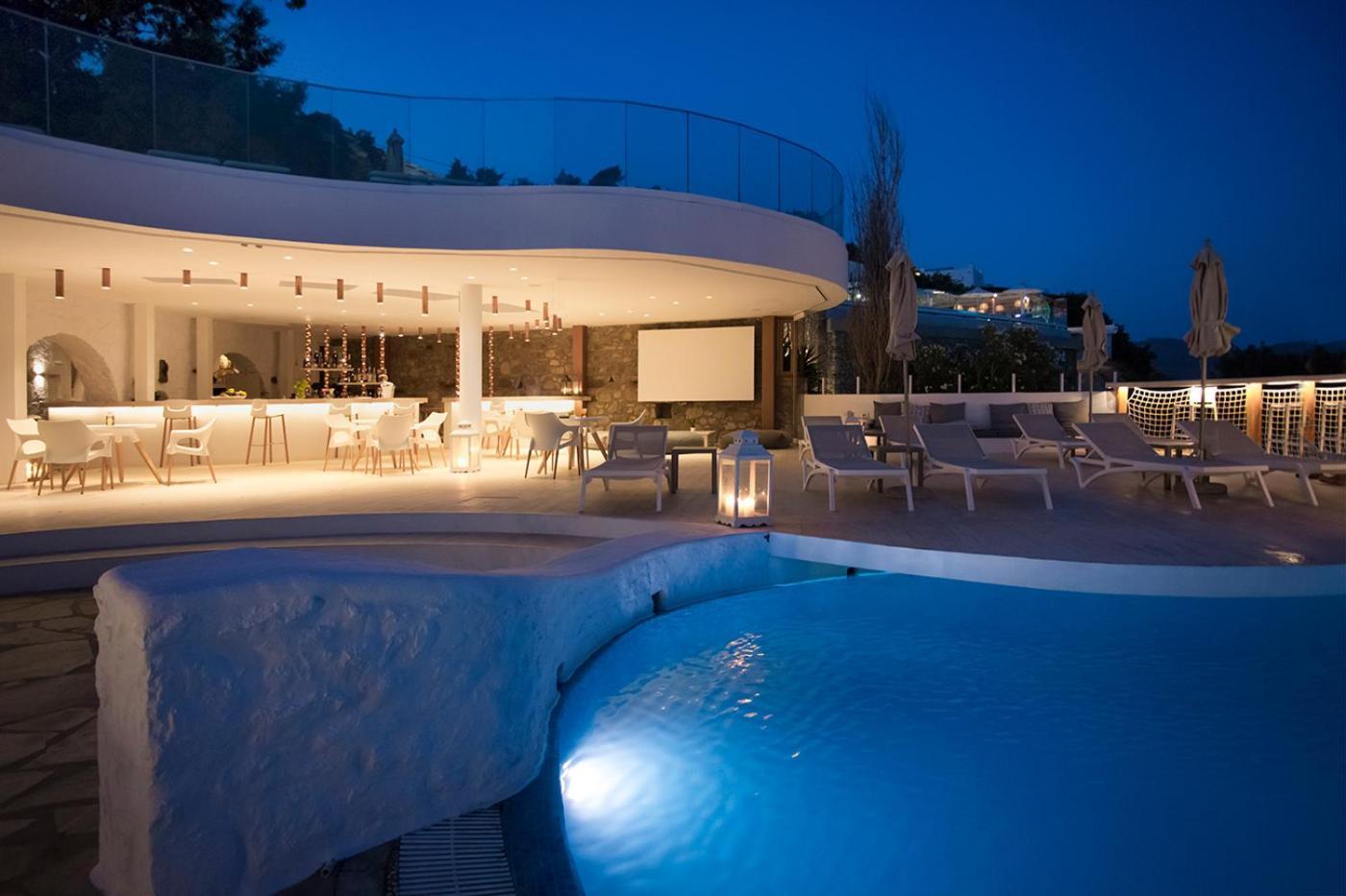 Hotel Albatros Club Mykonos Panormos  Zewnętrze zdjęcie